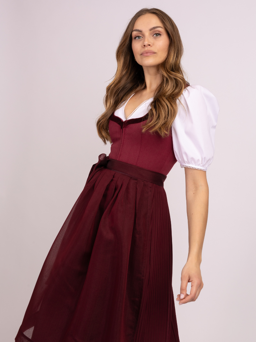 Dirndl feschi | Dunkelrot