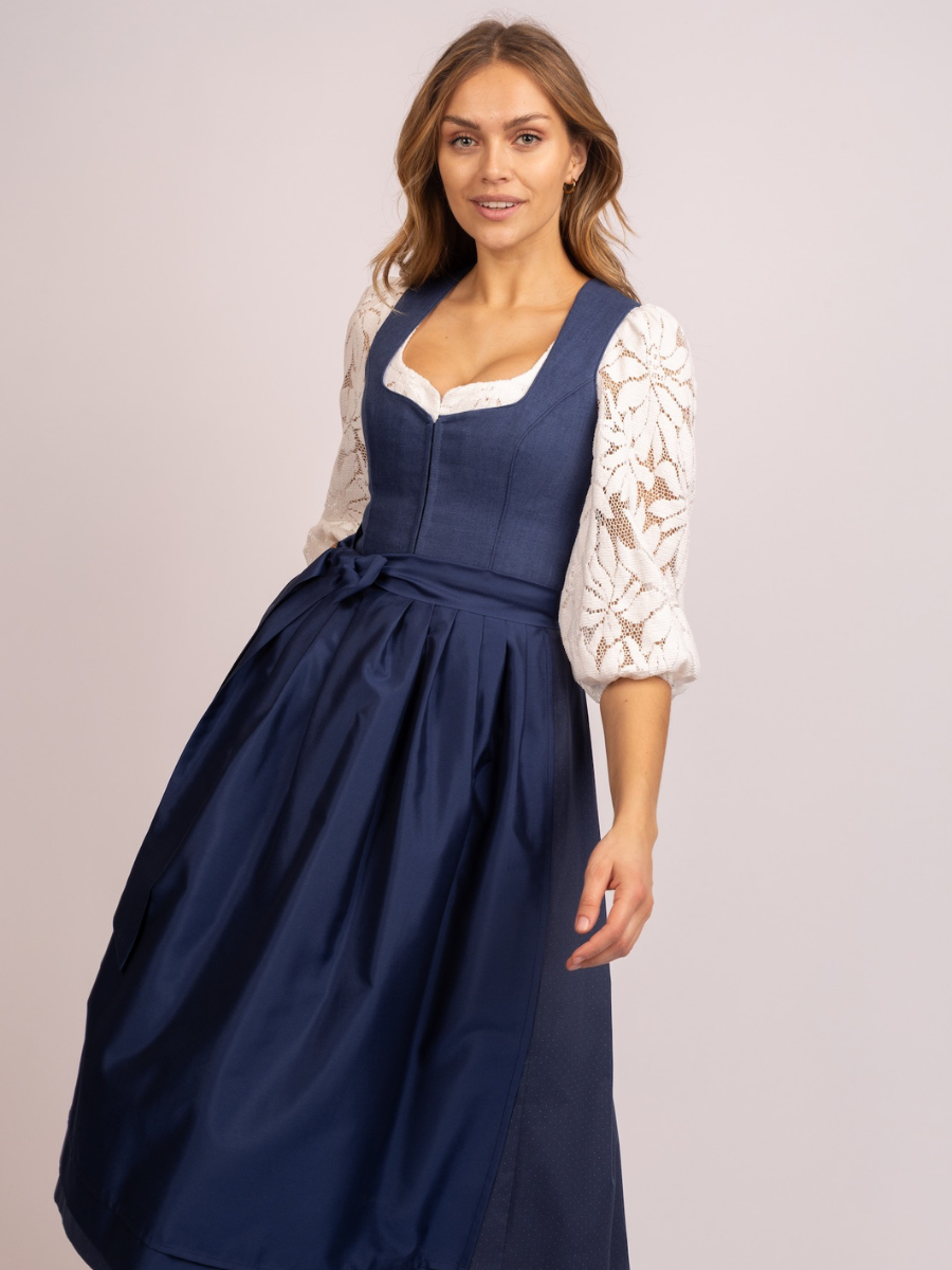 Dirndl Liselotte | Blau