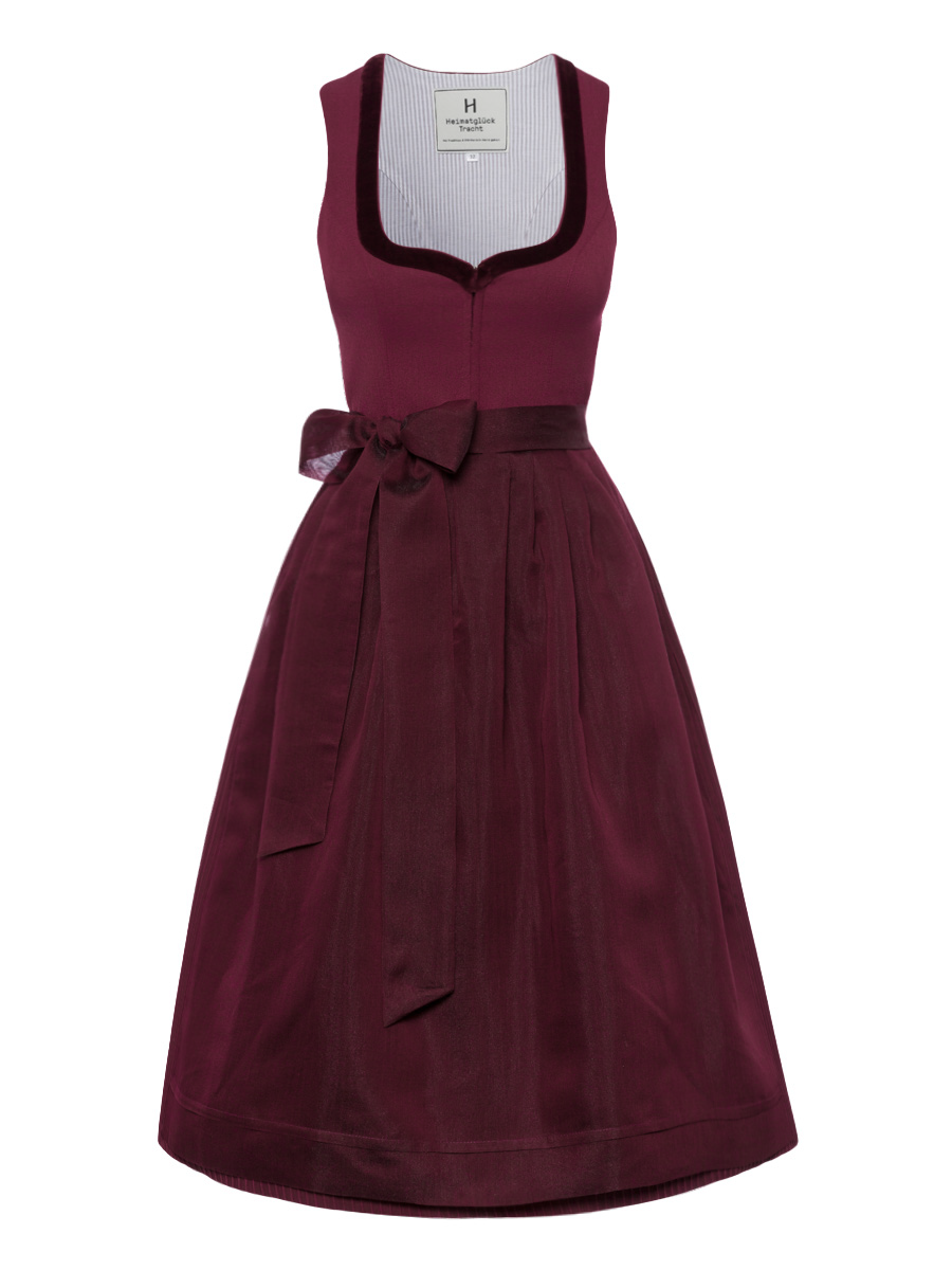 Dirndl feschi | Dunkelrot