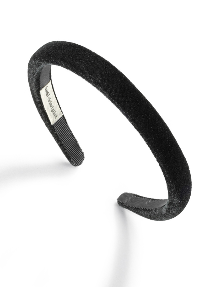 Haarreif Samt Schwarz – Heimatglück