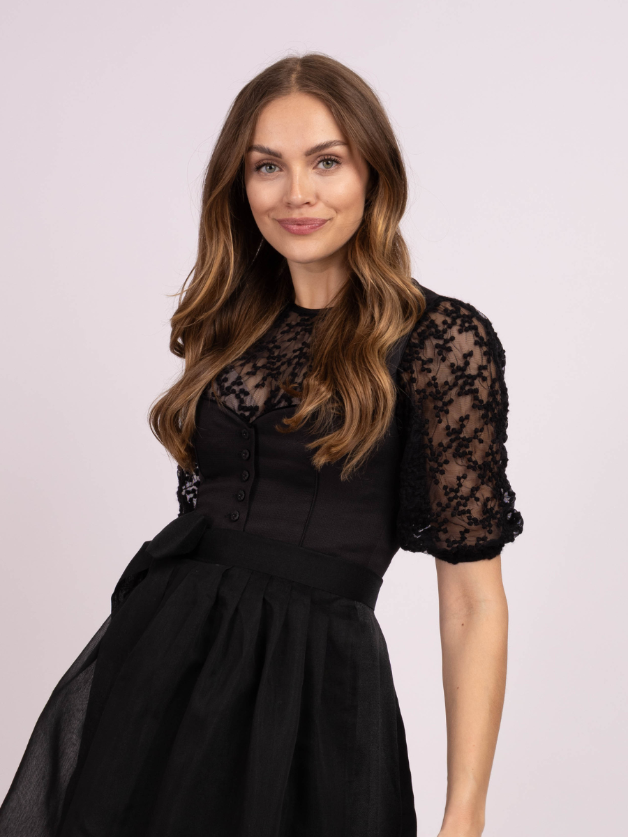 Bluse Stella | Schwarz