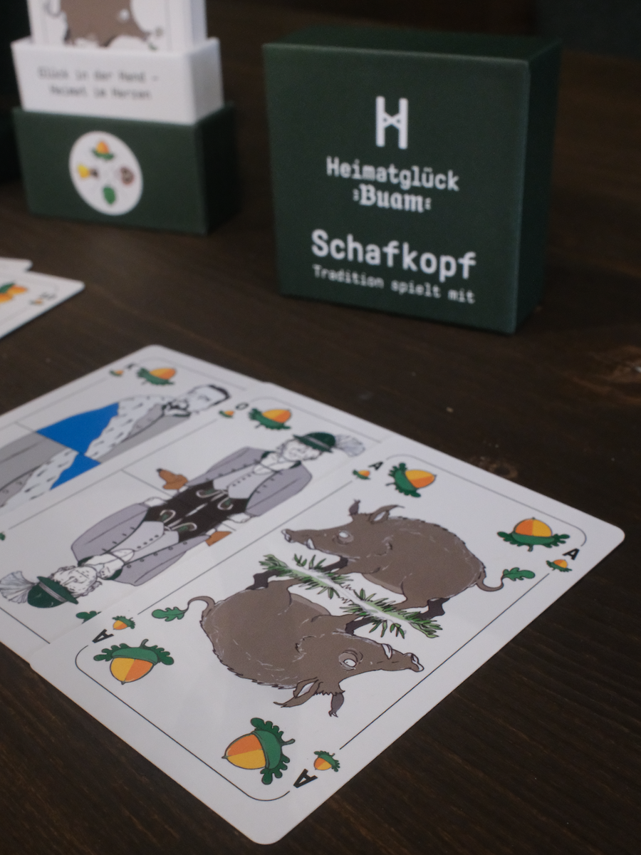 Schafkopfset - Tradition spielt mit