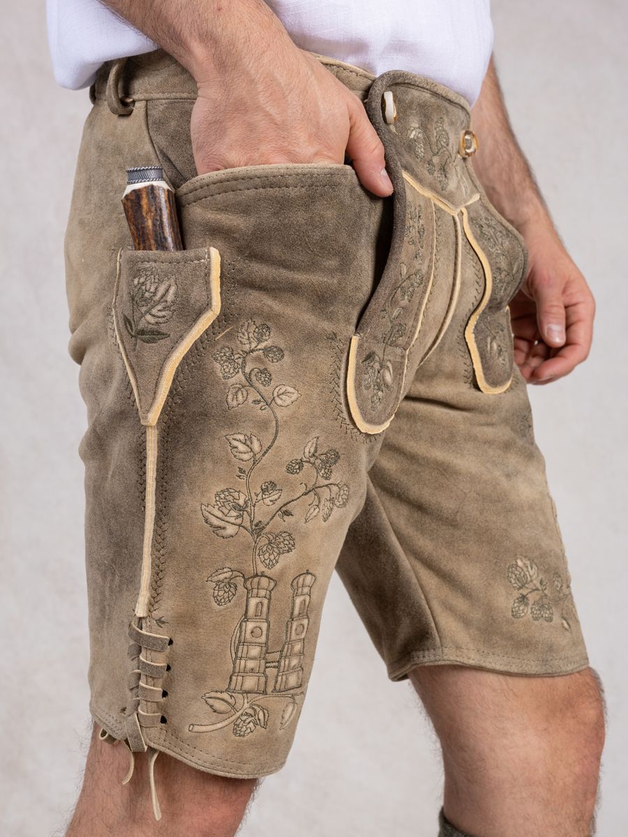 Lederhose Frauenkirche Bock