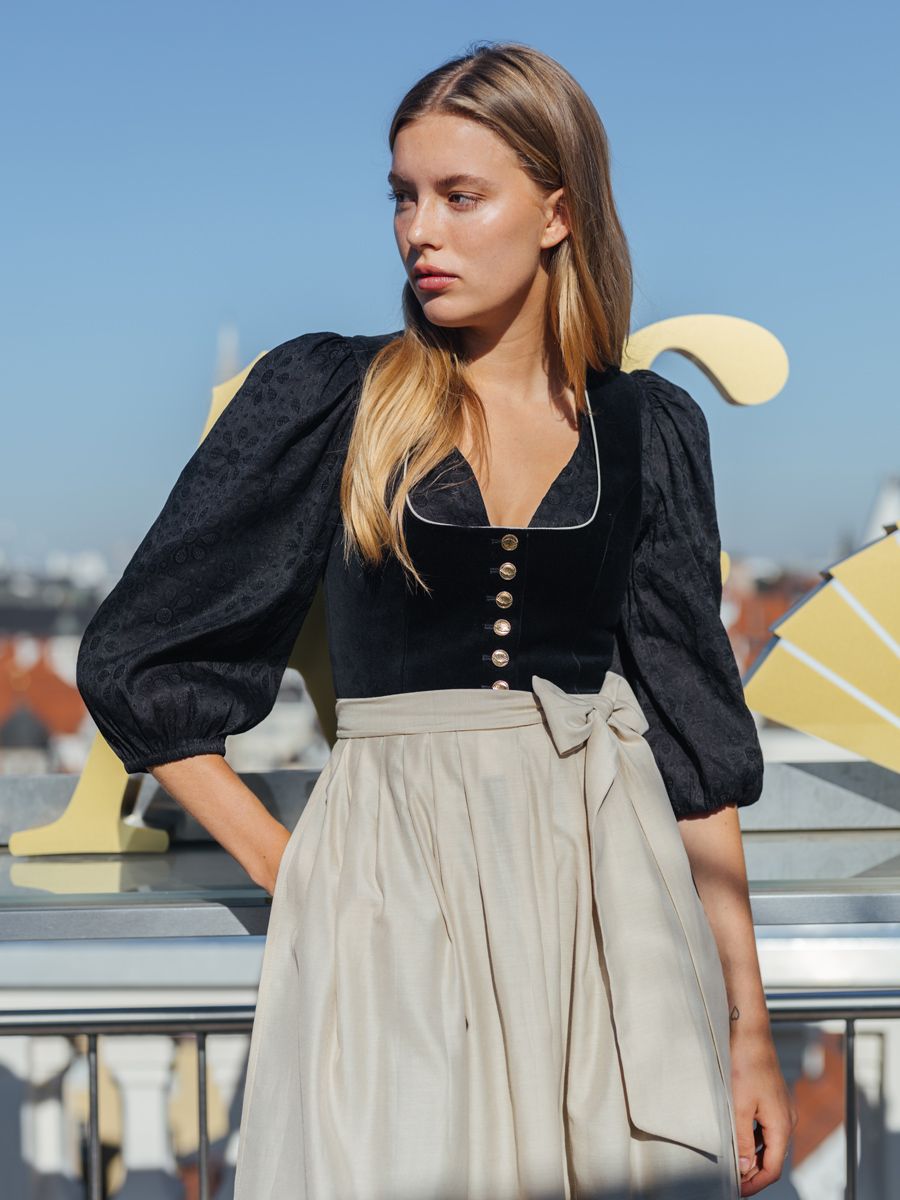 Bluse Vivi | Schwarz