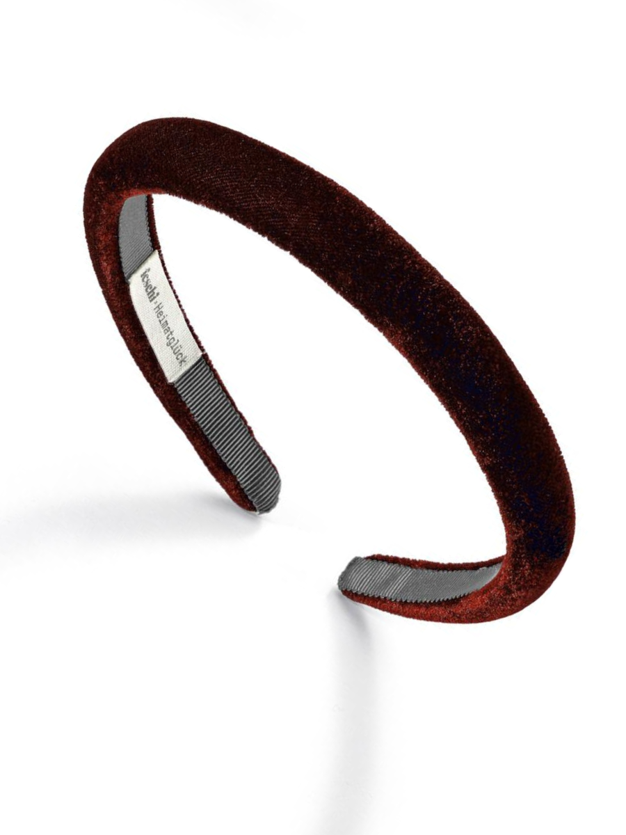 Haarreif Samt | Dunkelrot