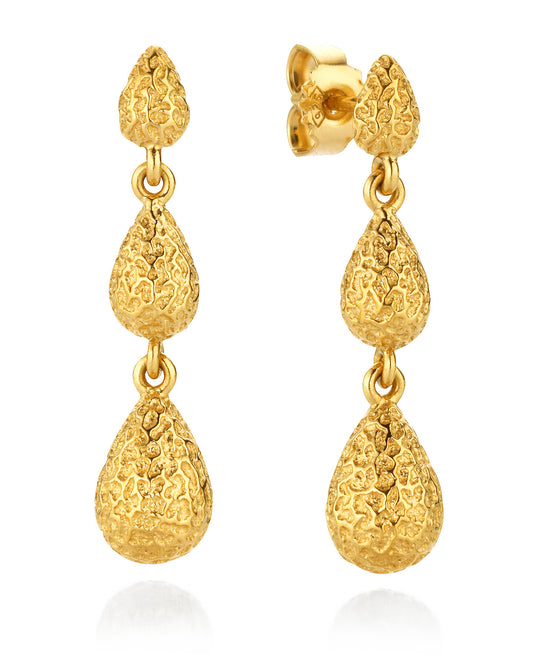 Almond Drop Earring Amalia Gold