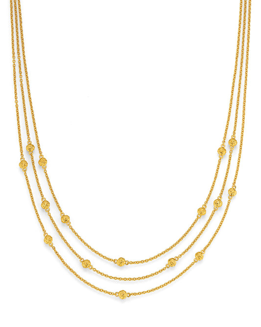 Triple Necklace Stella Gold