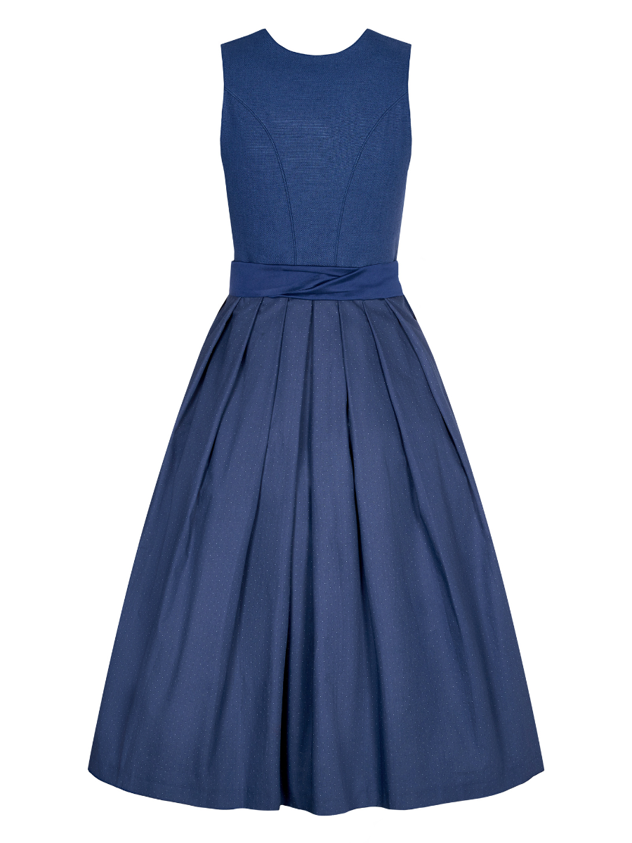 Dirndl Liselotte | Blau