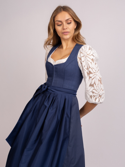 Dirndl Liselotte | Blau