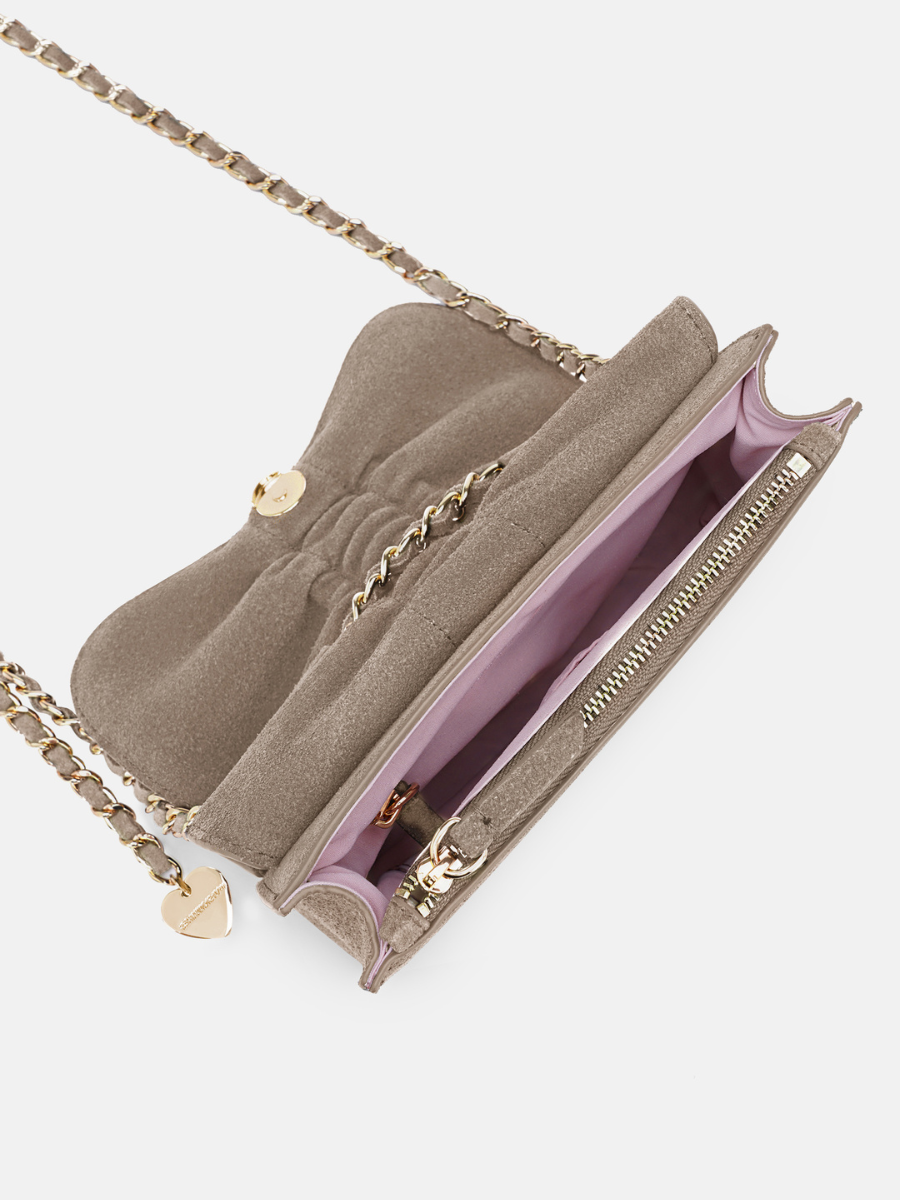 Liz Bow Flap Bag 3-in-1 | Beige