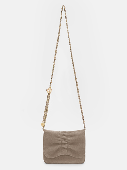 Liz Bow Flap Bag 3-in-1 | Beige