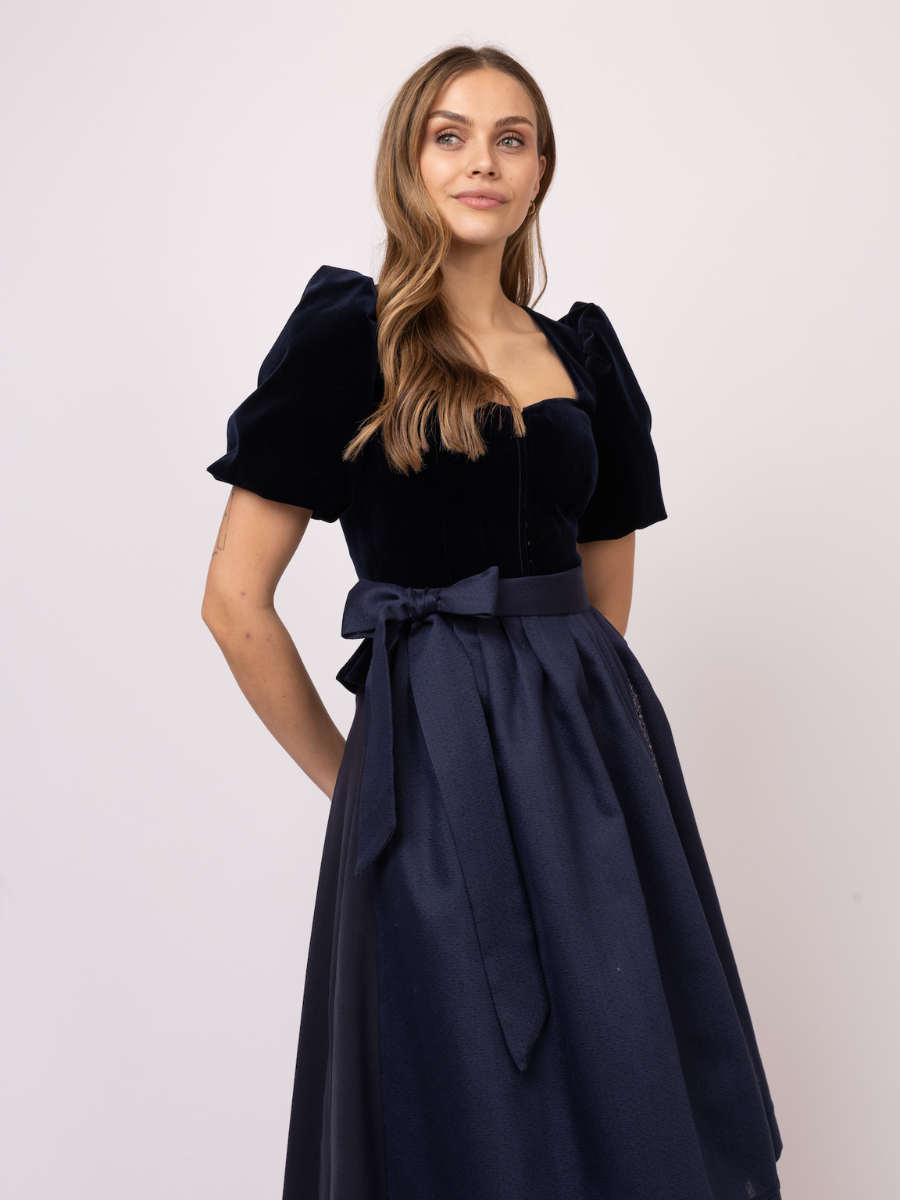 Schürze Adelina | Marine