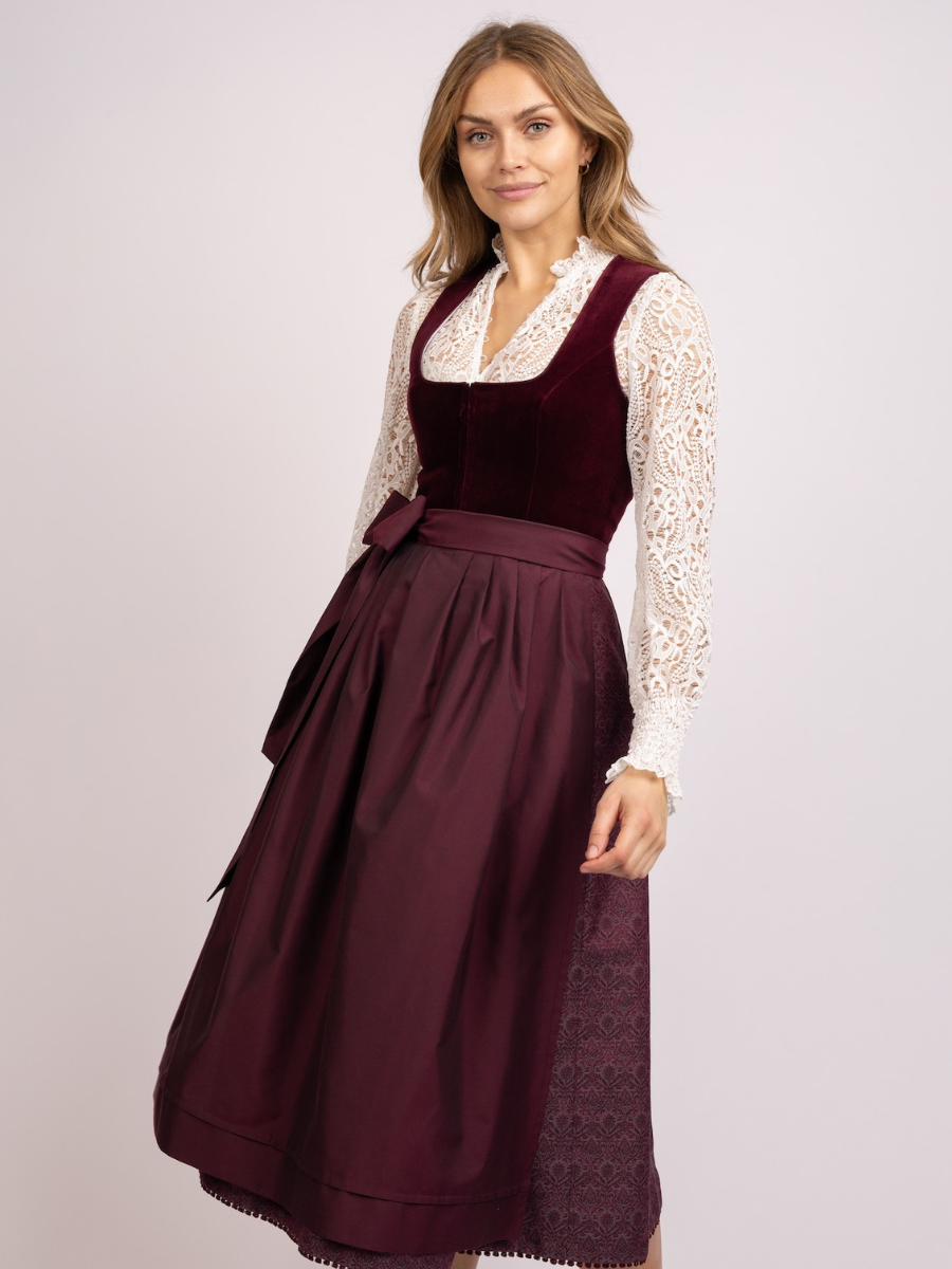 Dirndl Tilda | Bordeaux