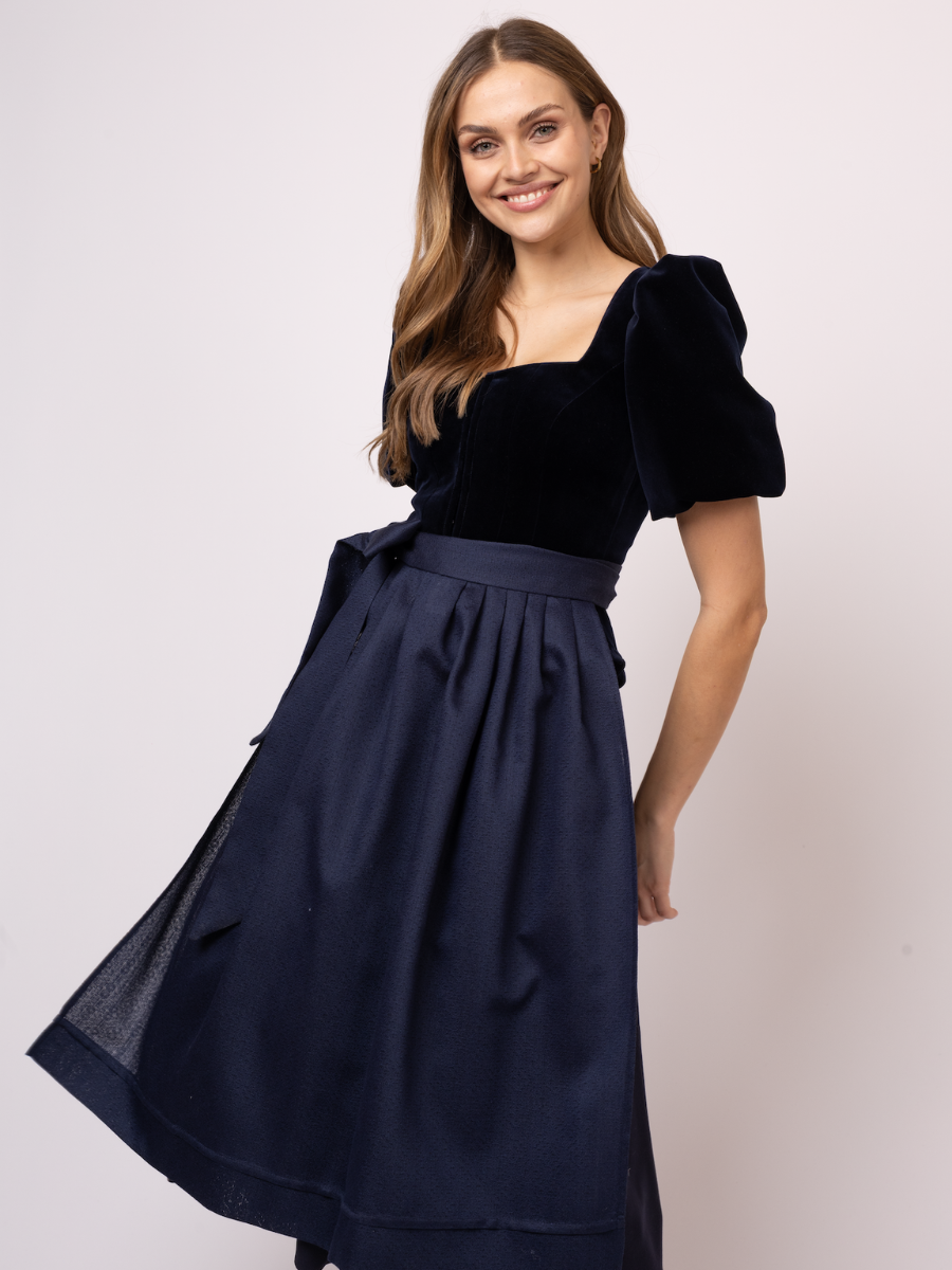 Schürze Adelina | Marine