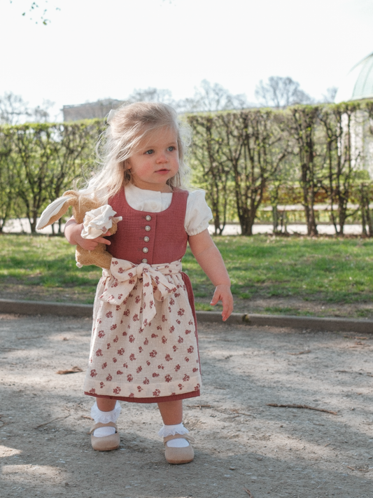 Kinderdirndl Mia | Rosenholz