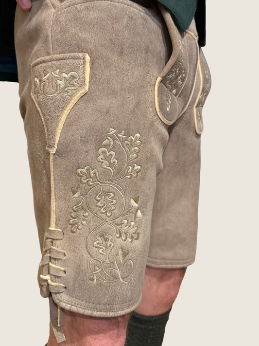 Lederhose Herzogstand Hirsch