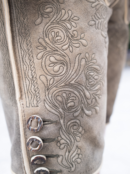 Lederhose Wilder Kaiser Bock | Olive