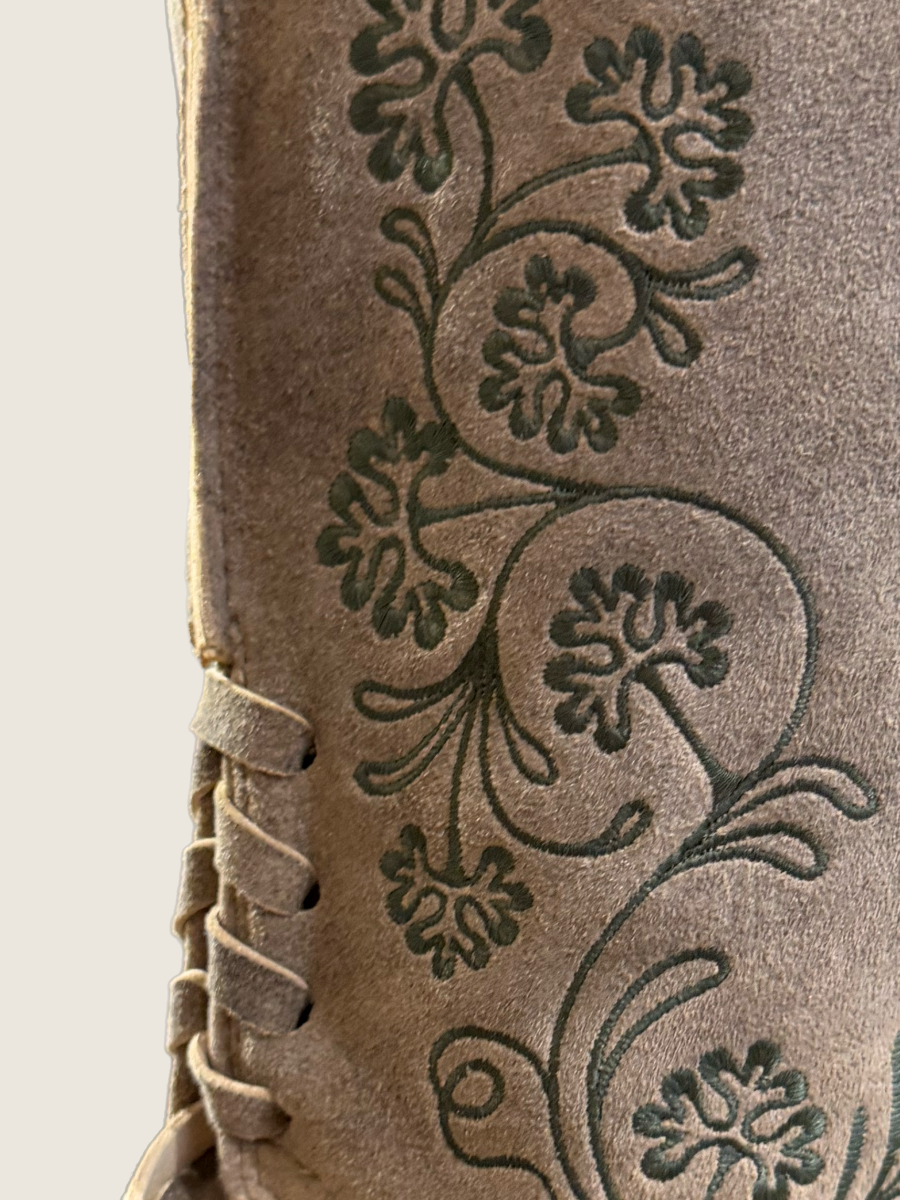 Lederhose Isarau Bock | Waldgrün