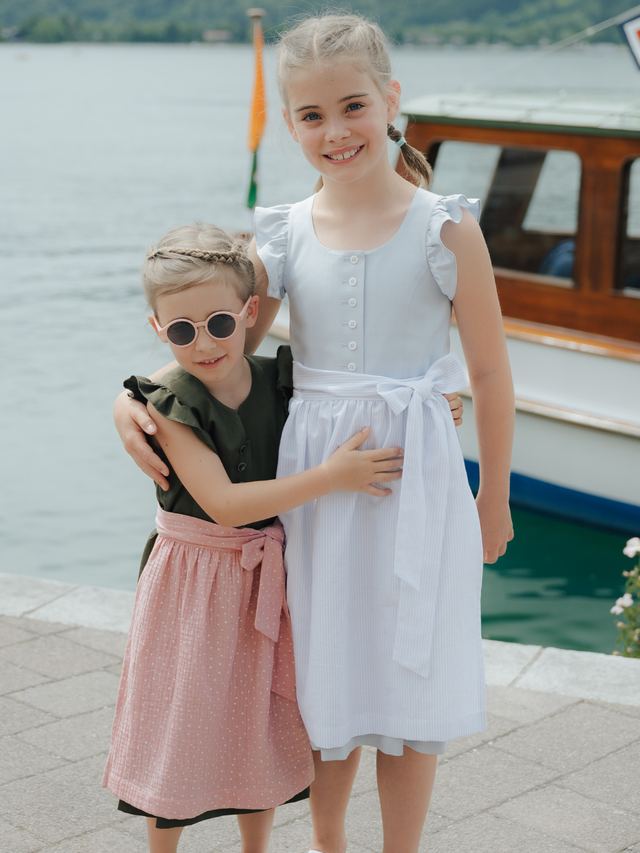 Kinderdirndl Leni | Hellblau