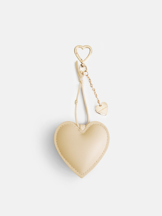 Lucy Heart Charm Amore | Butter Yellow