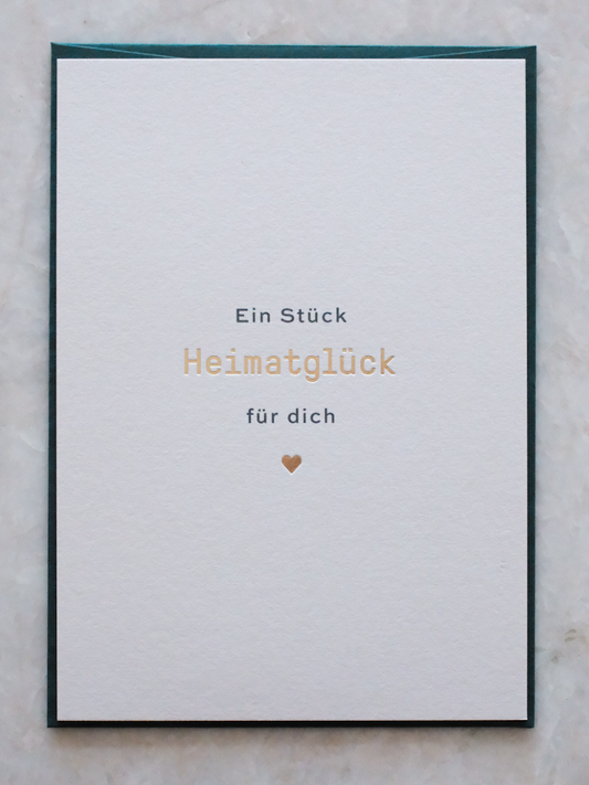 Postkarte | Ein Stück Heimatglück für dich
