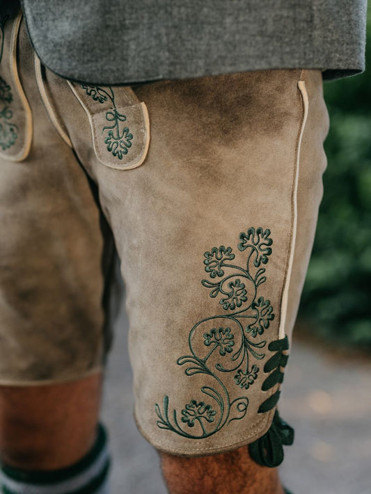 Lederhose Isarau Bock