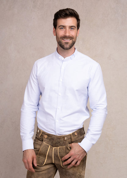 Stehkragenhemd Max