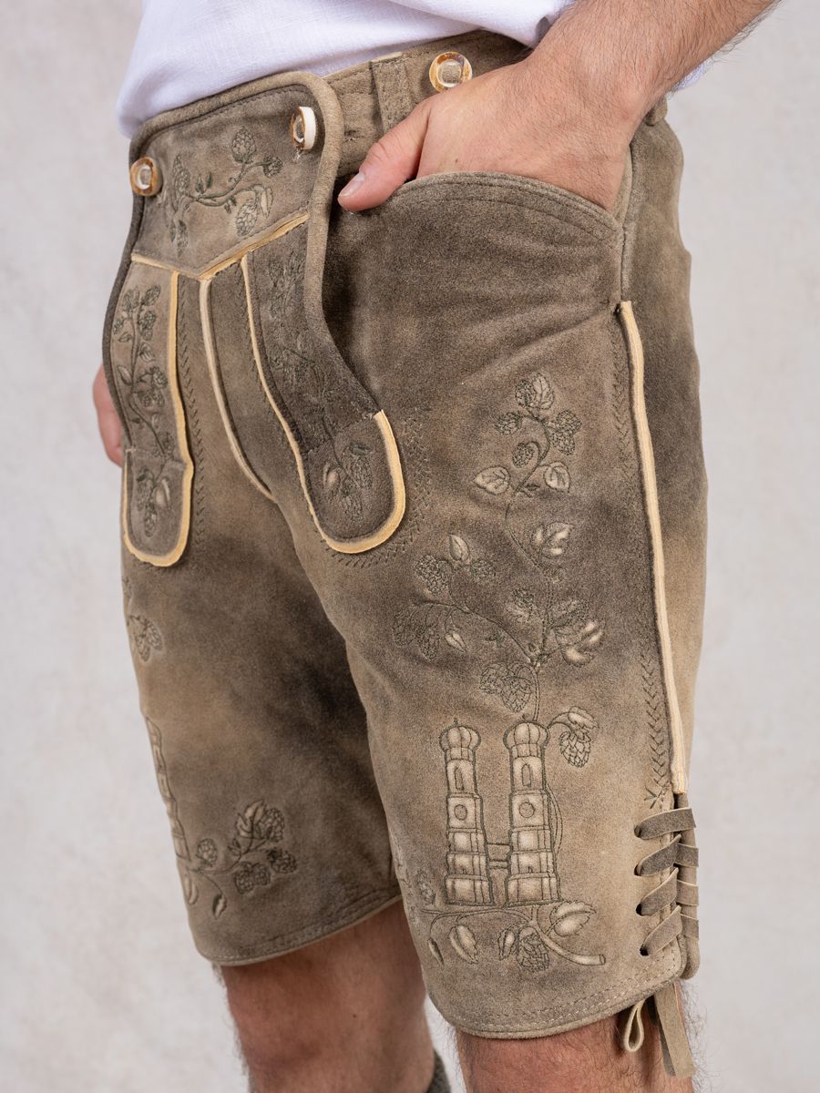 Lederhose Frauenkirche Bock