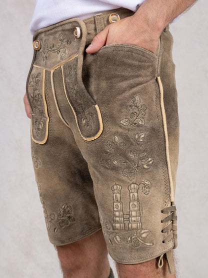 Lederhose Frauenkirche Bock