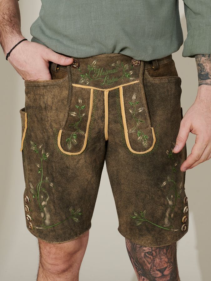Lederhose Bavaria Hirsch