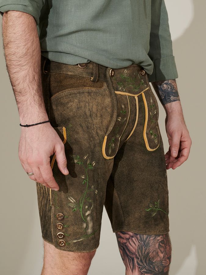 Lederhose Bavaria Hirsch