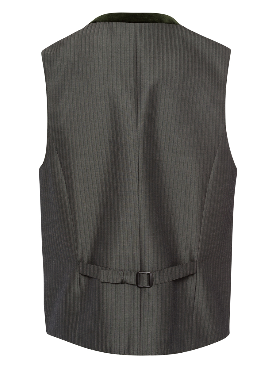 Weste Max Grau / Schwarz