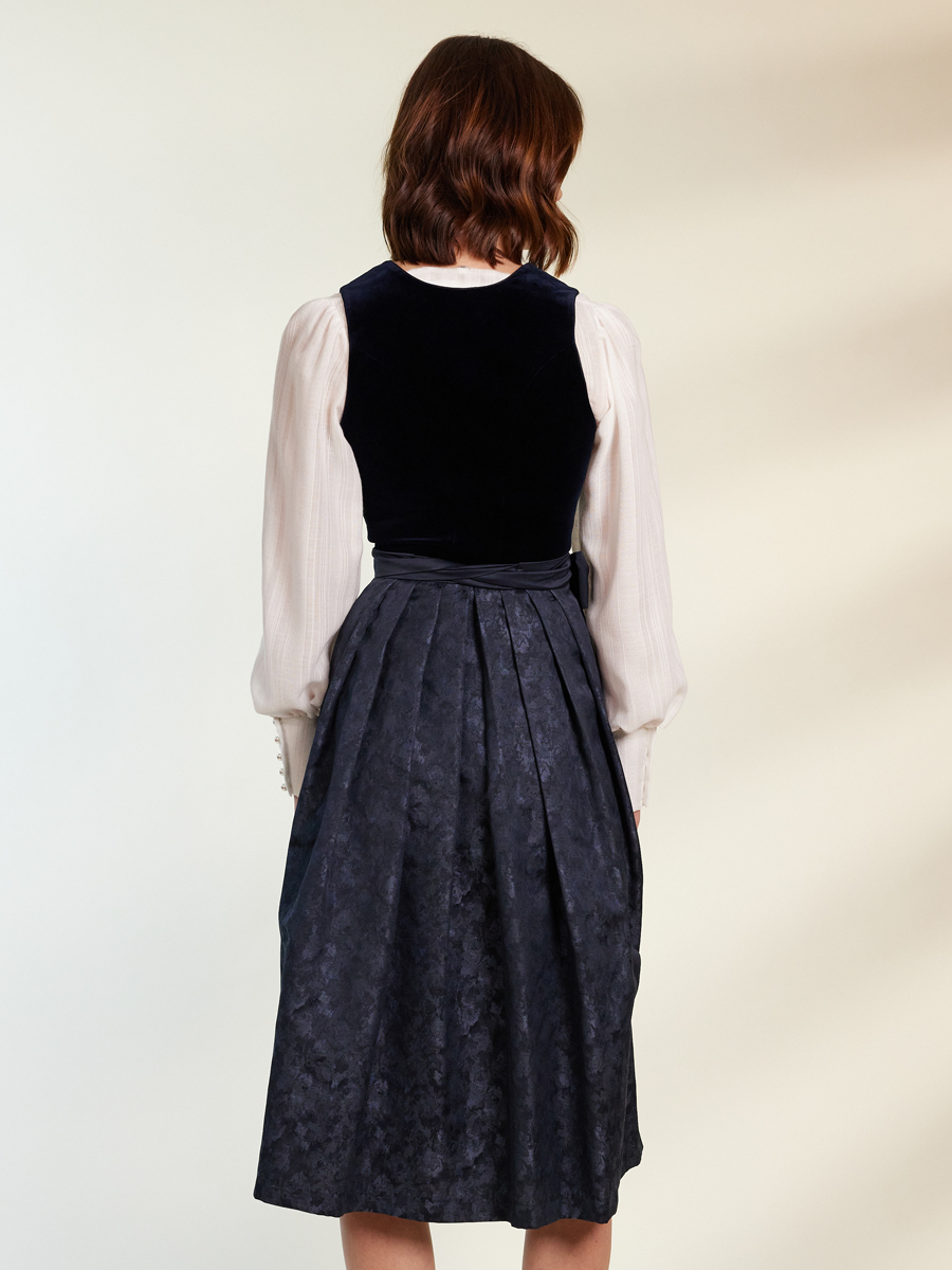 Dirndl Alma Blau