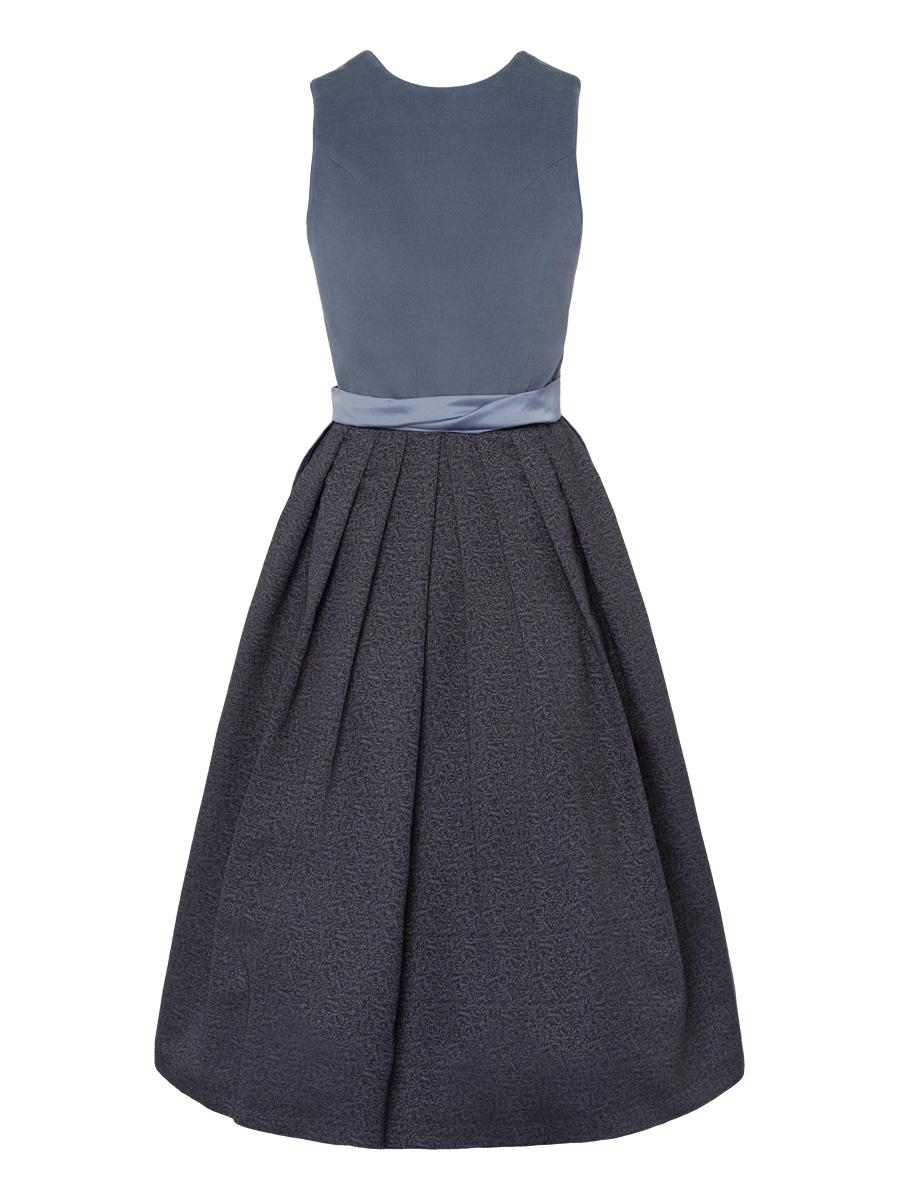 Dirndl Anneliese Rauchblau FS25