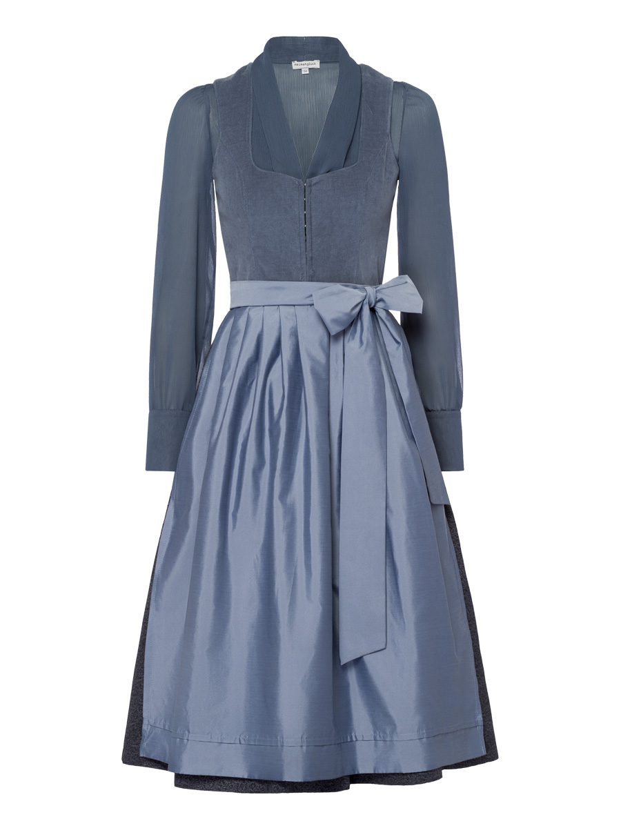 Dirndl Anneliese Rauchblau FS25